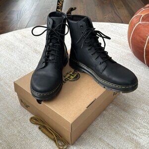 BRAND NEW Dr. Martens Combs Leather Black Boots